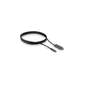 ICY BOX HDMI kabel Zástrčka HDMI-A 1.8 m černá, stříbrná 60373 HDMI kabel