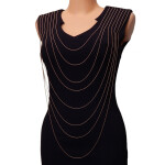 Luxusní dámské společenské šaty zdobené černé Černá &Co Černá model 15042340 Kimi&#38;Co