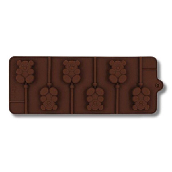 Dortisimo Silikonová forma na lízátka Medvídci 35 mm