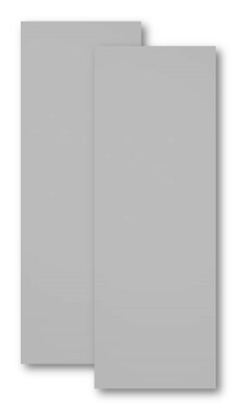 MEXEN - VELAR sprchové dveře 100x200 cm 8mm grafit, samostatné sklo 871-100-000-00-40