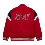 Mitchell & Ness Pánská bunda Miami Heat NBA Heavyweight Satin Velikost: S