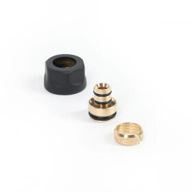 Ostatní - Svěrné šroubení ALPEX vnitřní 16x2 ČERNÁ MAT 3/4" EK 9200NN.16.120