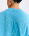 Tričko Thinking MU Omnia Sol Dark Dusk Lena Tee BLUE