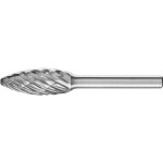 PFERD 21214183 frézovací kolík tvrdokov Špičatý kužel Délka 41 mm Vnější Ø 3 mm Pracovní délka 11 mm Ø hřídele 3 mm 1 ks
