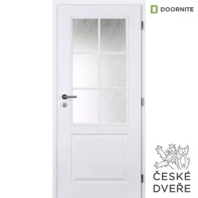 Interiérové dveře Aulida 2/3 Sklo Bílé 80P