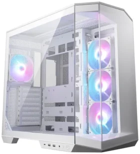 MSI MAG PANO 100R PZ bílá / ATX / 2x USB-A 3.0 / 4x 120mm ARGB / průhledná bočnice / bez zdroje (306-7G26W22-HH9)
