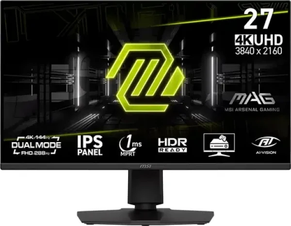 27" MSI MAG 275UPD E14 černá / 3840 x 2160 / IPS / 144 Hz / HDMI+DP / VESA (MAG 275UPD E14)