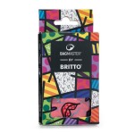 Bagmaster nákupní taška 22 G se zipem Britto - rtěnky