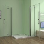 H K - Obdélníkový sprchový kout MELODY R907, 90x70 cm se zalamovacími dveřmi včetně sprchové vaničky z litého mramoru SE-MELODYR907/SE-ROCKY-9070