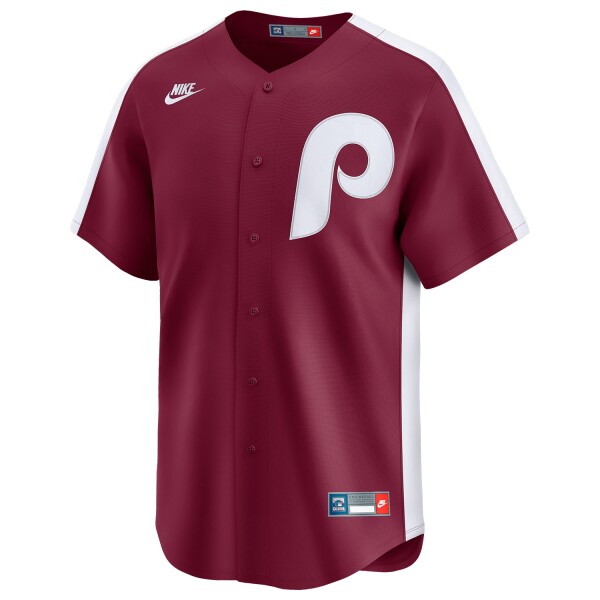 Nike Pánský dres Philadelphia Phillies MLB Cooperstown Limited Maroon Velikost: L