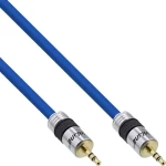 InLine audio kabel Jack 3,5mm - Jack 3,5mm modrá / Kabel / 20 m (99957P)