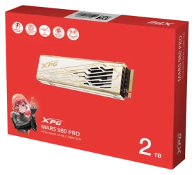 ADATA XPG MARS 980 PRO 2 TB / SSD / M.2 2280 / PCIe Gen5x4 / aktivní chlazení / 14000/13000 MB/s (SMAR-980P-2TCI)