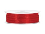 PartyDeco PartyDeco Červená stuha 3 mm x 50 m (1 ks)