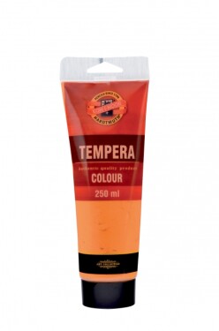 Koh-i-Noor temperová barva 250 ml - oranžová kadmium 1280