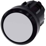 Siemens 3SU1000-0AB80-0AA0, 3SU10000AB800AA0 tlačítko, 22.3 mm, 1 ks