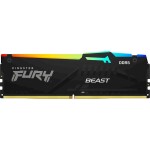 Kingston FURY Beast Black RGB 32GB (2x 16GB) 6000MHz / DDR5 / CL36 / DIMM / 1.35V / EXPO (KF560C36BBE2AK2-32)