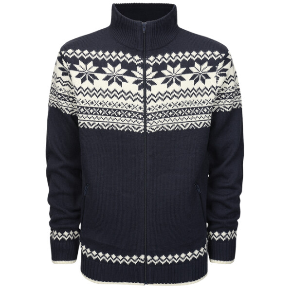 Brandit Pulovr Cardigan Norweger navy 5XL [64]