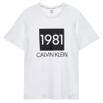 Dámské Tričko s krátkým rukávem QS6343E-100 - Calvin Klein L