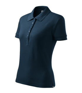 Cotton Heavy polokošile dámská námořní modrá S