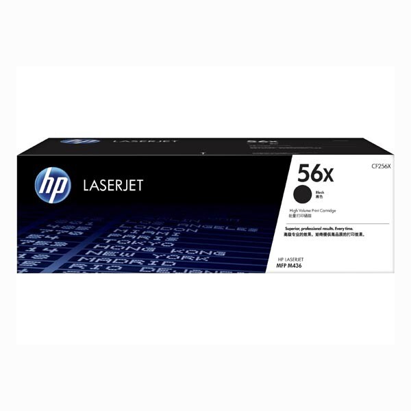 Hewlett-Packard HP CF256X, černý (HP 56X) - originální toner