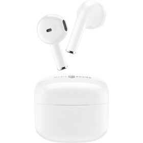 Cellularline In Ear Headset Bluetooth®, Bez kabelu bílá Nabíjecí pouzdro