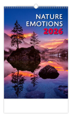 Kalendář nástěnný 2026 - Nature Emotions
