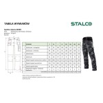 Kalhoty pracovní 2v1 MORO, šedé, 4XL/62, STALCO