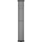 MEXEN - Flux otopný žebřík/radiátor dekorativní 1500 x 240 mm, 450 W, antracit W127-1500-240-00-66