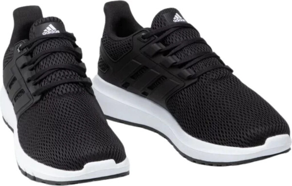 Unisex Běžecká sportovní obuv FX3624 Černá s bílou - Adidas černá s bílou 42 2/3