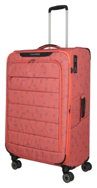 Travelite Skaii 4w L Print Peach 91/98 L TRAVELITE-92649-87