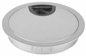 NoName Průchodka na kabely 80 :: broušená ocel