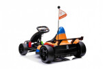 Mamido Dětská elektrická motokára McLaren Drift oranžová