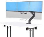 StarTech stolní držák pro 3 monitory černá, stříbrná / Stojan pro tři monitory / do 27" / nosnost 18 kg / VESA (3M1A3SG-MONITOR-ARM)