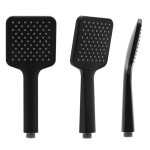 Erga Bodo Therm, sprchová souprava s termostatickou baterií a dešťovou hlavicí 23x23cm, černá matná, ERG-YKA-BP.BODO-THERM-23-BLK