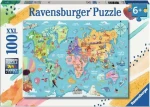 Ravensburger Puzzle Mapa světa XXL
