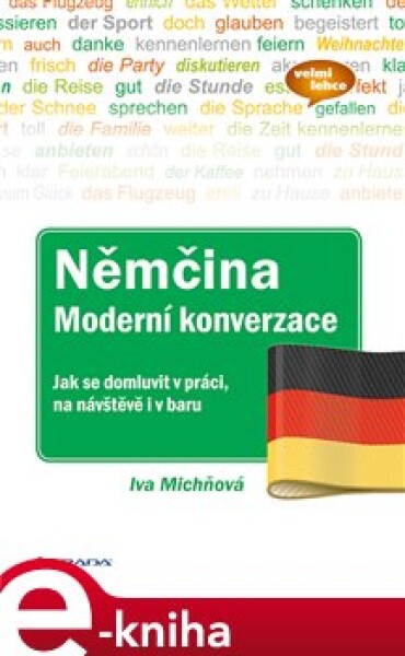 Němčina Moderní konverzace. Jak se domluvit v práci, na návštěvě i v baru - Iva Michňová e-kniha