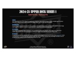 Hokejové Karty NHL 2024/25 Upper Deck Series 1 Gravity Retai Balíček