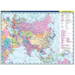 Asie -školní- nástěnná mapa 1:10