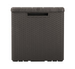 TOOMAX PORTOFINO zahradní plastový úložný box 340 L - hnědá