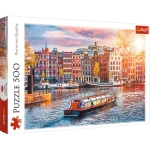 Trefl Amsterdam Nizozemí 48x34cm v krabici 39,5x27x4,5cm 500 dílků