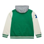 Mitchell & Ness Pánská bunda Philadelphia Eagles NFL Courtside Fleece Full-Snap Velikost: M