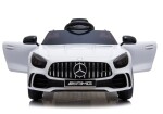 Mamido Dětské elektrické autíčko Mercedes GTR bílé