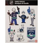 Rico Samolepky Vancouver Canucks Family Car