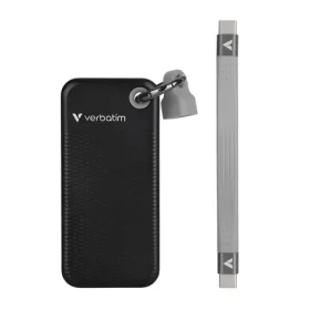 Verbatim Pocket SSD Externí disk 1TB černá / USB-C 3.2 Gen 2 / R: 1000MBs / W: 1000MBs (32190)
