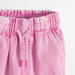 Dívčí džínová sukně -růžová - 98 PINK