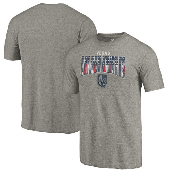 Fanatics Pánské Tričko Vegas Golden Knights Freedom Tri-Blend Velikost: