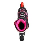 Kolečkové brusle Rollerblade MICROBLADE SL Black/Coral Velikost EUR: 36.5-40.5