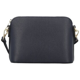 Módní dámská kožená crossbody kabelka Jurina, tmavě modrá