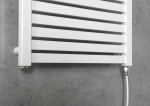 AQUALINE - TONDI-E elektrické otopné těleso rovné 450x970 300 W, bílá DE450T