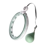 HMS HHM15 Masážní hula hoop se závažím. magnety a počítadlem zelená (5907695552393)